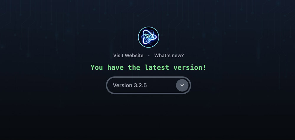 AtomX Manager Actual Version
